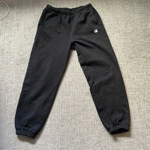 Black Champion Sweatpants